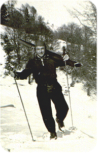 Vittorio durante un allenamento